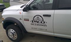 Paco Construction New Truck