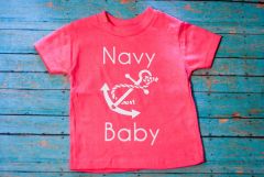 Navy Baby Infant shirt