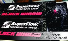 Superflow Black Widow Dyno Wrap