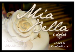 Mia Bella business card prototype