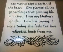 Mother's Day Tile - Weeded Decal